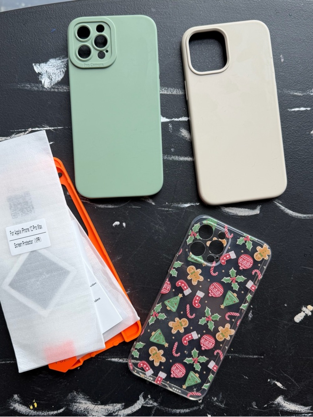 iPhone 12 Pro Max Bundle - 3 cases & 2 screen protectors